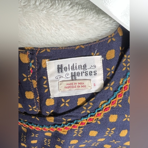 Holding Horses (Vintage Anthropologie) Peasant Blouse - 6 - Picture 5 of 5